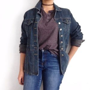 Denim Banana Republic Blue Jean Jacket